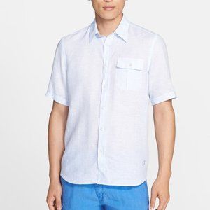Vilebrequin  Short Sleeve Linen Button Shirt